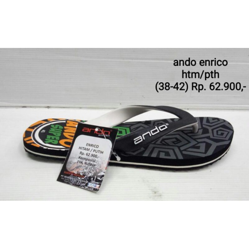 Sandal Cowok Ando Enrico