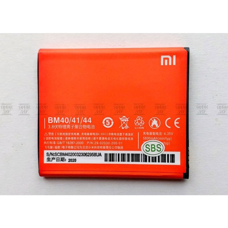 BARTAI  BATRE  XIAOMI REDMI  1S  BM41  BM 41  ORIGINAL 100%