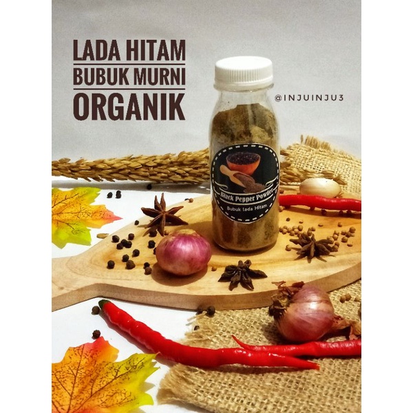 

Lada Hitam Bubuk Murni Organik 50 gr