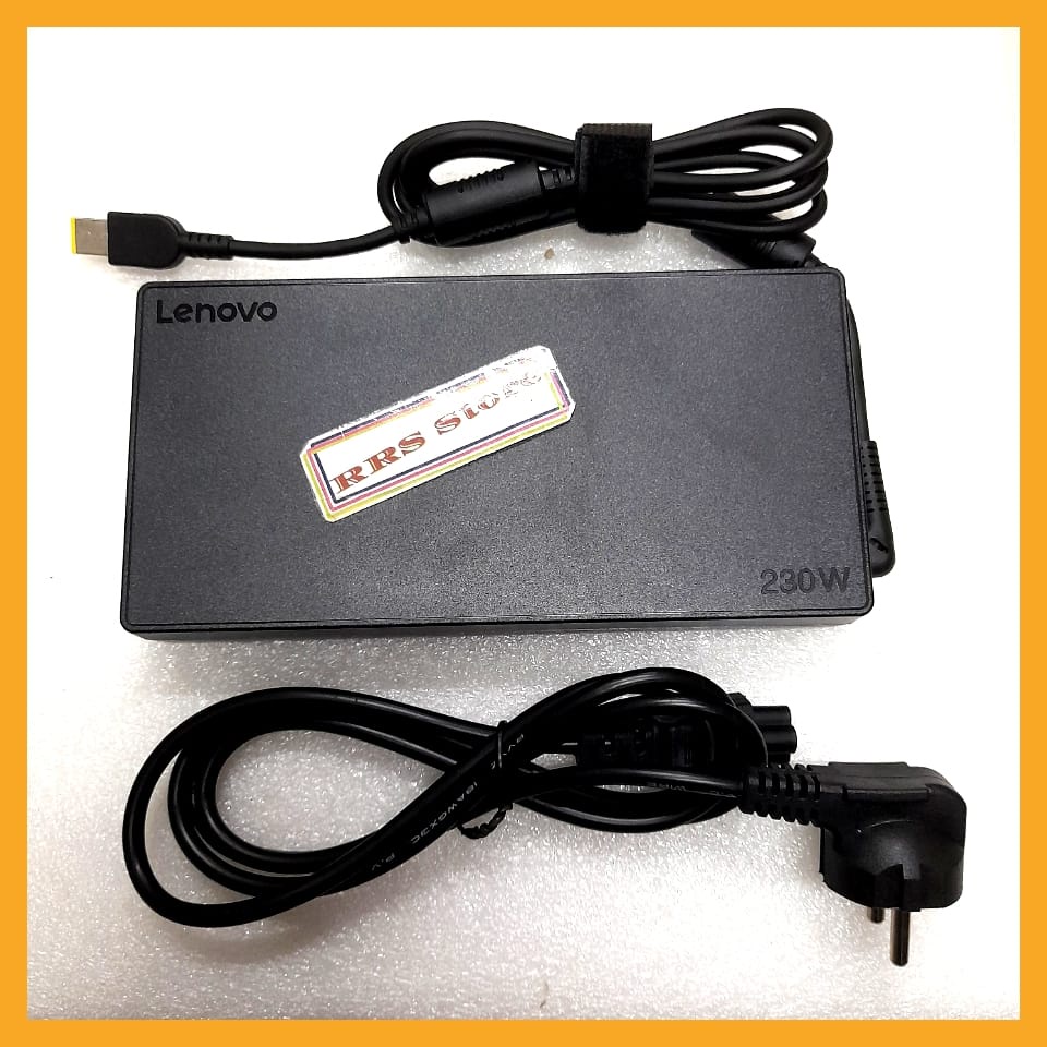 Asli Adaptor Charger Laptop Lenovo 20V 11.5A 230W USB ADL230SDC3A ADL230SLC3A Adaptor AC untuk Lenovo THINKPAD W540 P71 P72 P73 Y900 TERBARU