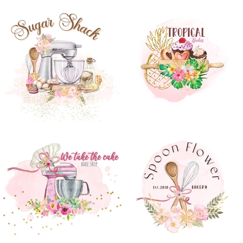 

(DRAN SWEET BAKES 2) JASA PEMBUATAN DESAIN LOGO OLSHOP BISNIS MURAH