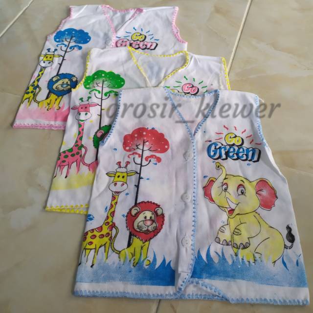 Baju bayi lengan putung harga grosir