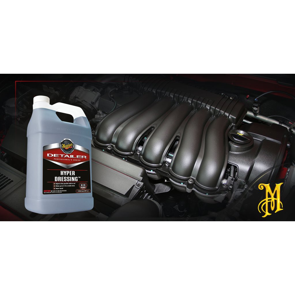 MEGUIARS D170 Hyper Dressing 250ml Spray REFILL Siap Pakai Waterbased Dressing Interior Eksterior