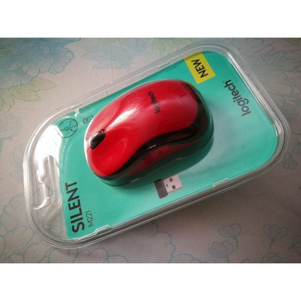 Mouse Wireless Logitech M221 silent with noise reduction technology