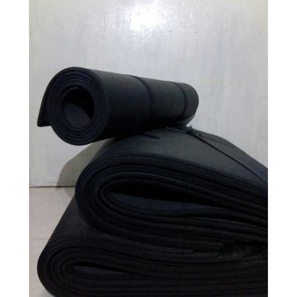 Matras TNI AD |Matras Camping |Rolling bed TNI AD hitam