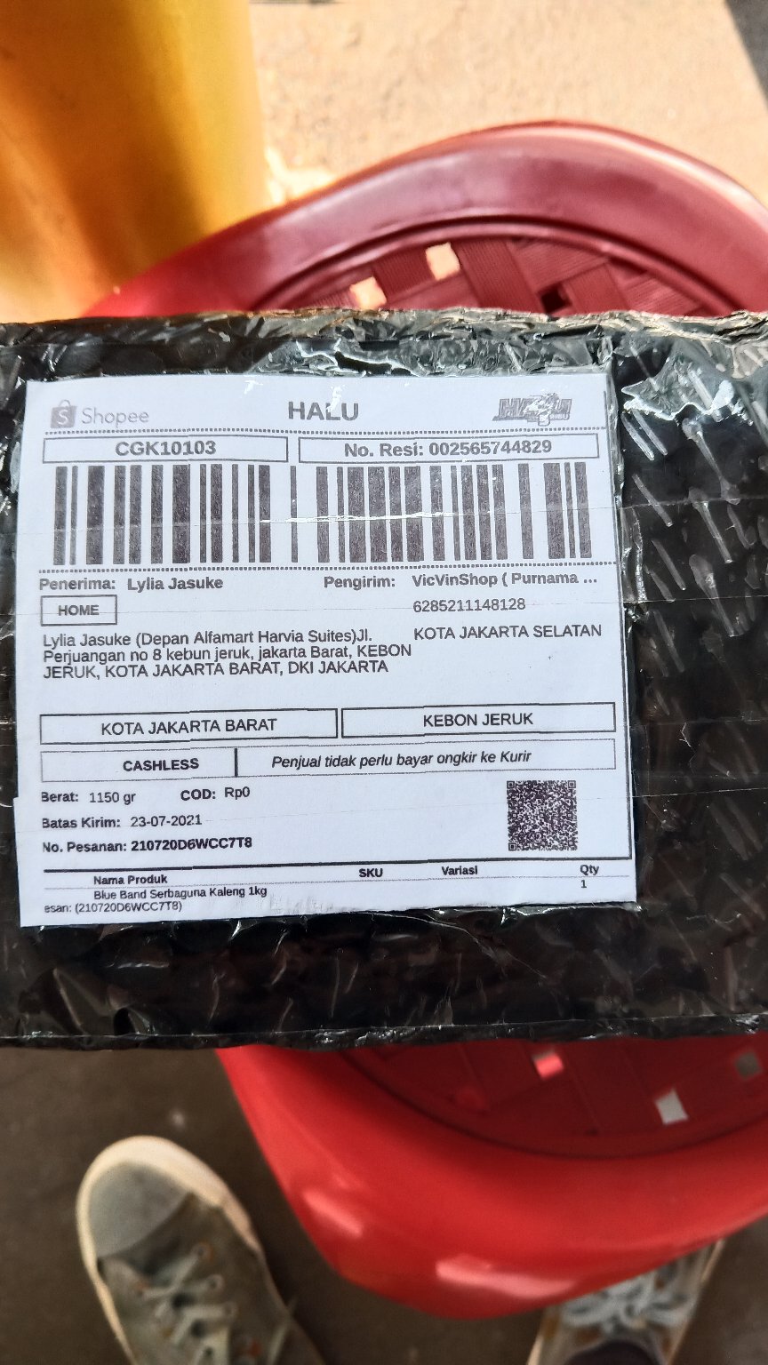 Blue Band Serbaguna Kaleng 1kg