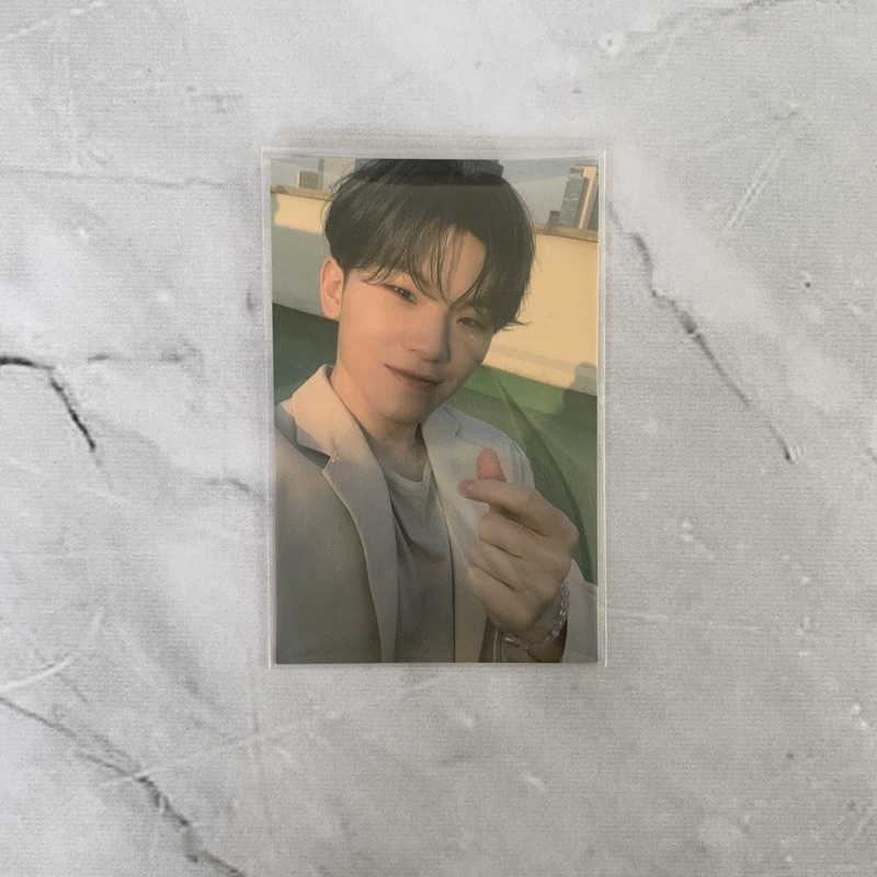 PC PHOTOCARD SVT SEVENTEEN WOOZI UJI LEE JIHOON MASK STRAP ALBUM ONLY MERCH INCOMPLETE
