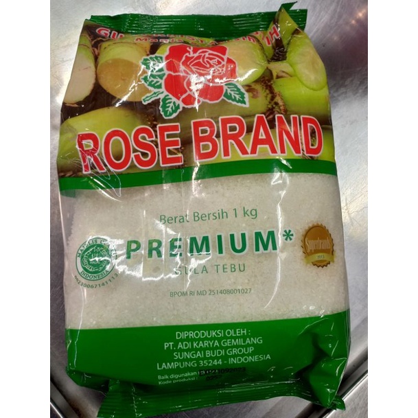 

Gula Pasir Putih Rose Brand 1 kg