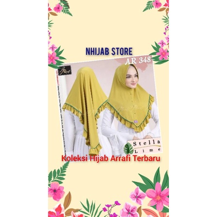AR 348 HIJAB INSTAN KERUDUNG BERGO KHIMAR ELZATTA
