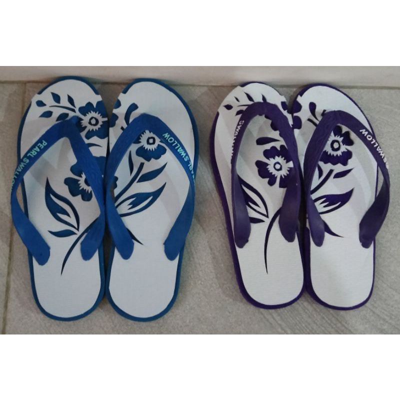 Sandal Swallow ukir bungga