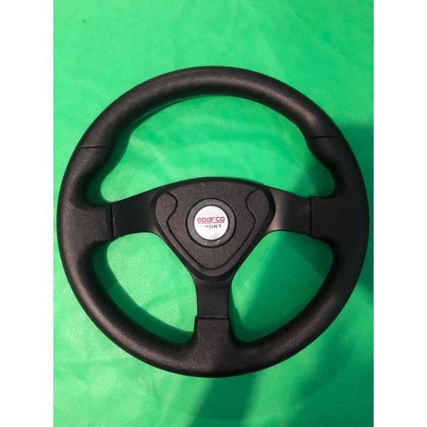 Jual Setir Mobil Racing Tipe EVO Ukuran 14 Inci Full Hitam Shopee