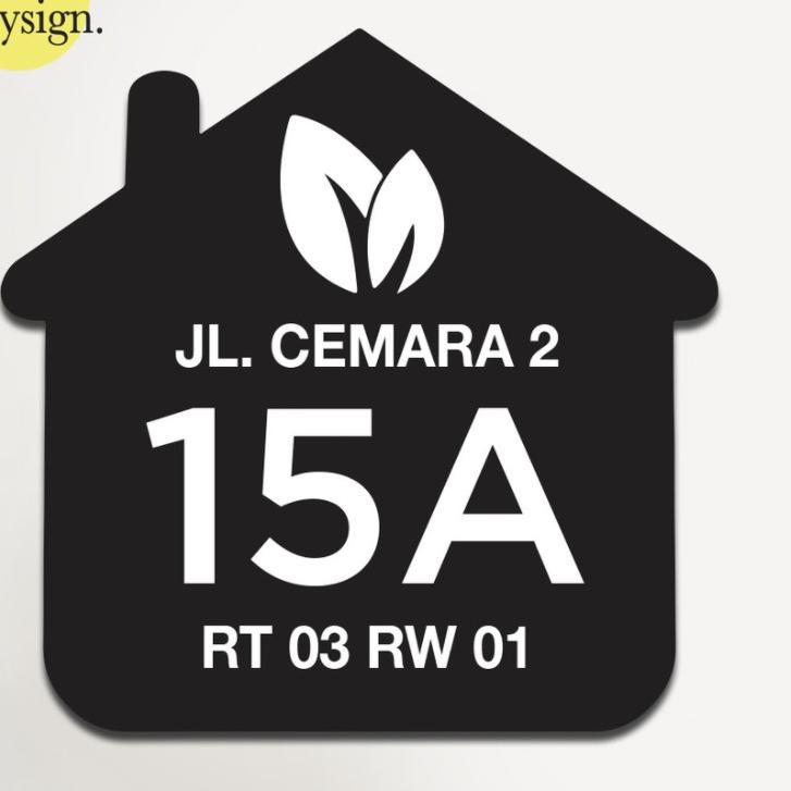 

Bagus Banget.. Custom Nomor Rumah Akrilik Timbul | Plat Nomor Acrylic Bagus 20x20