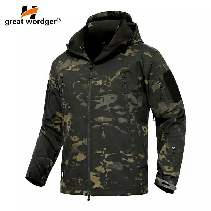 Jaket TAD Multicam Black