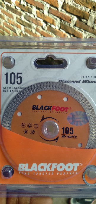 Mata Potong Keramik Diamond Wheel Turbo Blackfoot 105