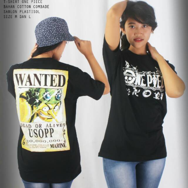 Kaos anime one piece usopp