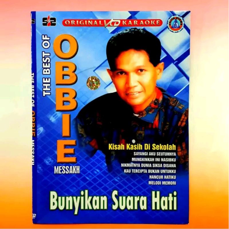 KASET VCD ORIGINAL KARAOKE OBBIE MESSAKH TERLARIS - BISA BUAT KARAOKE - KUALITAS GAMBAR JERNIH / HD