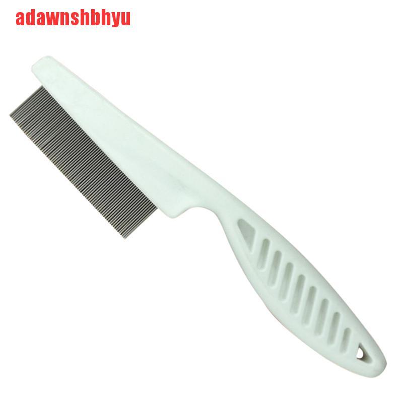 Sisir Kutu Halus Bahan Metal Untuk Anjing/Kucing