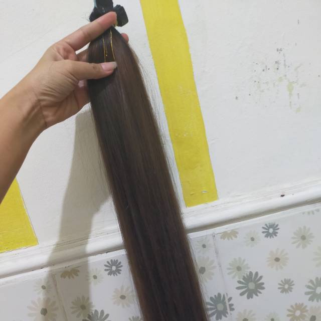 Hair extension,Sambung rambut,Hair tape extension