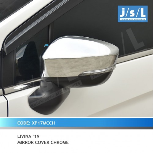 Cover Spion All New Livina 2019 Chrome