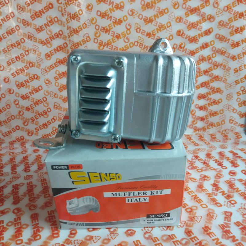 MUFFLER ASSY SENSO 070/KNALPOT KOMPLIT ASSY 070