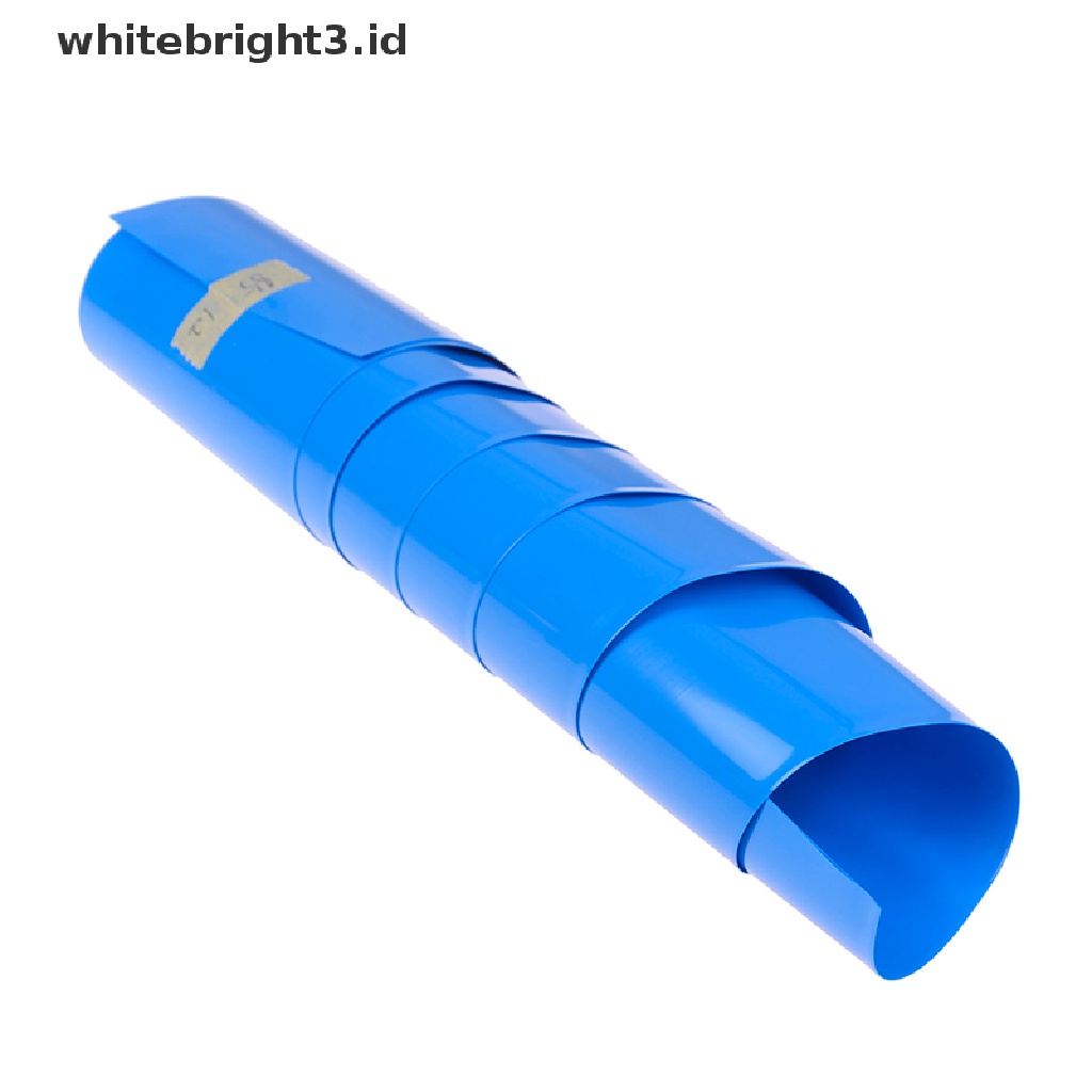 (whitebright3.id) Tape Pembungkus Baterai Li-ion 18650 Bahan PVC