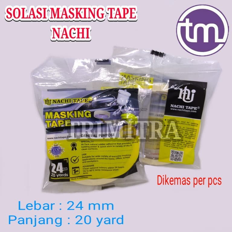 

NACHI MASKING TAPEI SOLASI LAKBAN KERTAS NACHI