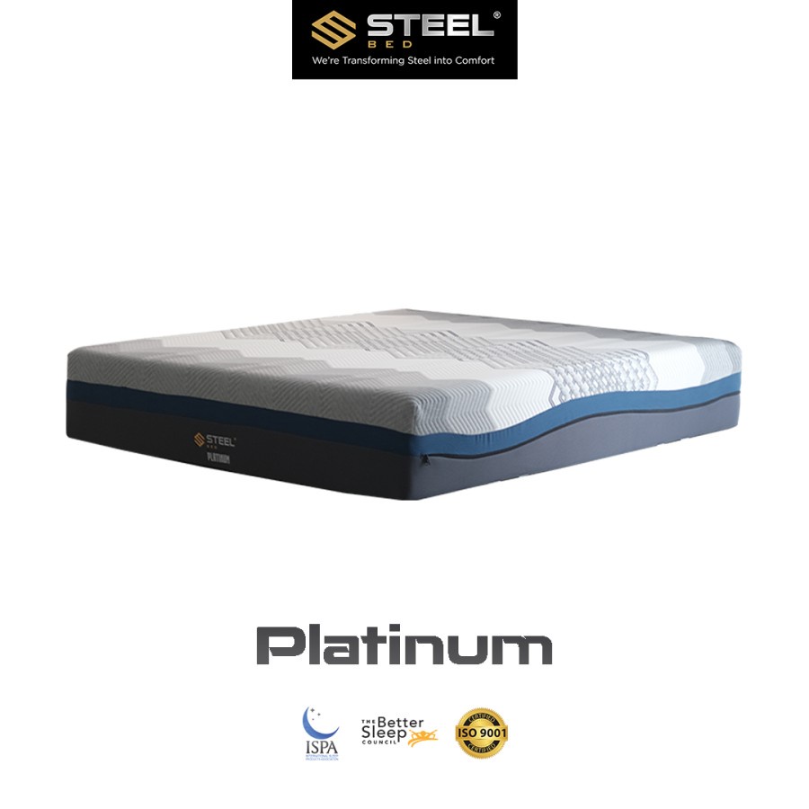 Matras Kasur Steel Platinum Memory Foam