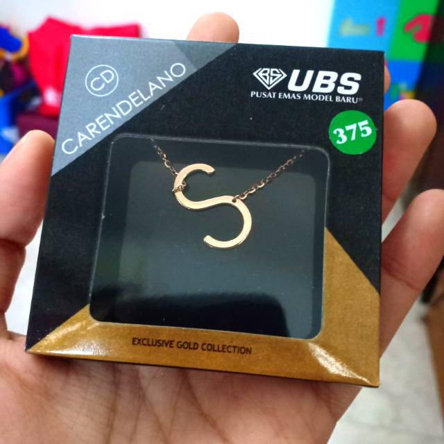 Kalung carendelano huruf S