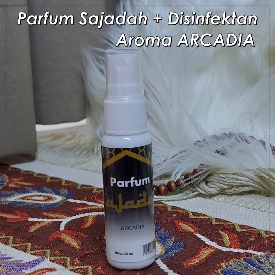 Parfum Sajadah Plus Disinfektan Bisa Untuk Sarung Mukena Langsung Semprot Wangi dan Bebas Virus