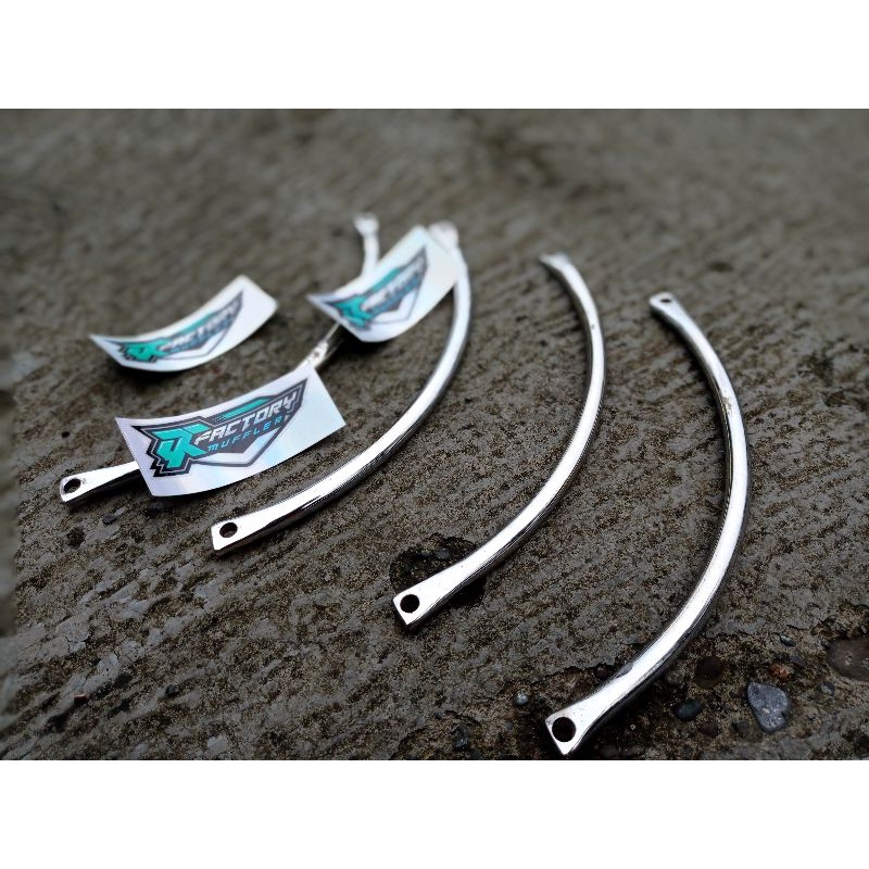 Pangkon  knalpot racing model C untuk cb gl mp tiger  by tlr muffler original