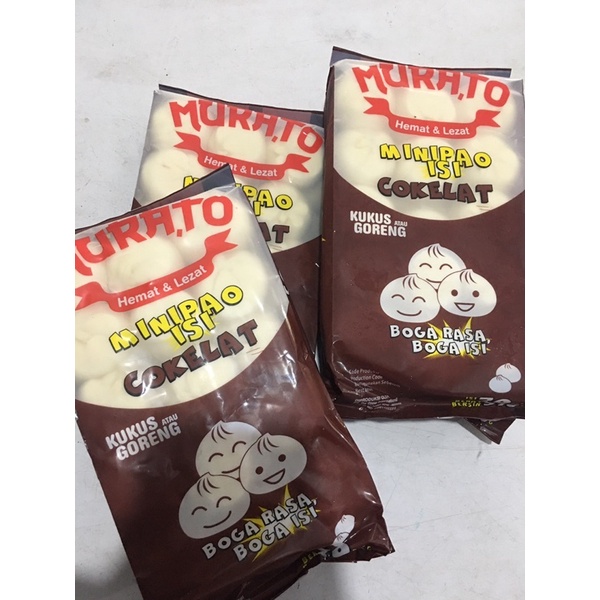 

Minipao isi coklat