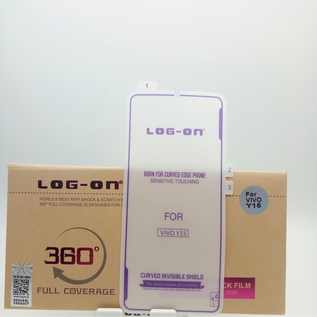 ANTISHOCK LOG ON VIVO Y15 SCREEN PROTECTOR - ANTI GORES JELLY