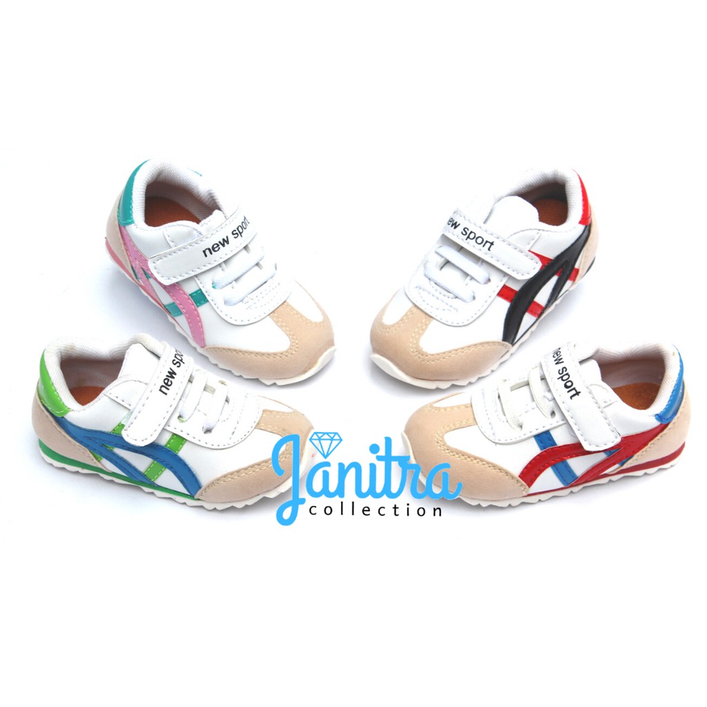 Janitra sepatu sneakers anak newsport sepatu olahraga anak