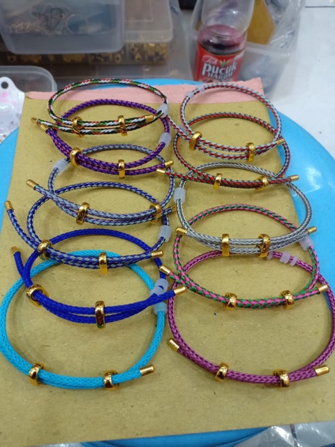 Gelang kaki wanita // gelang kaki water proof// gelang kali kawat baja// gelang kaki pendora