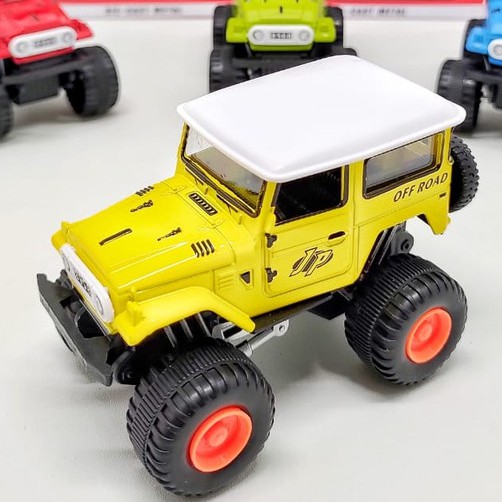 Diecast Mobil Jeep Offroad Metal - Miniatur Mobil Jeep Offroad Metal