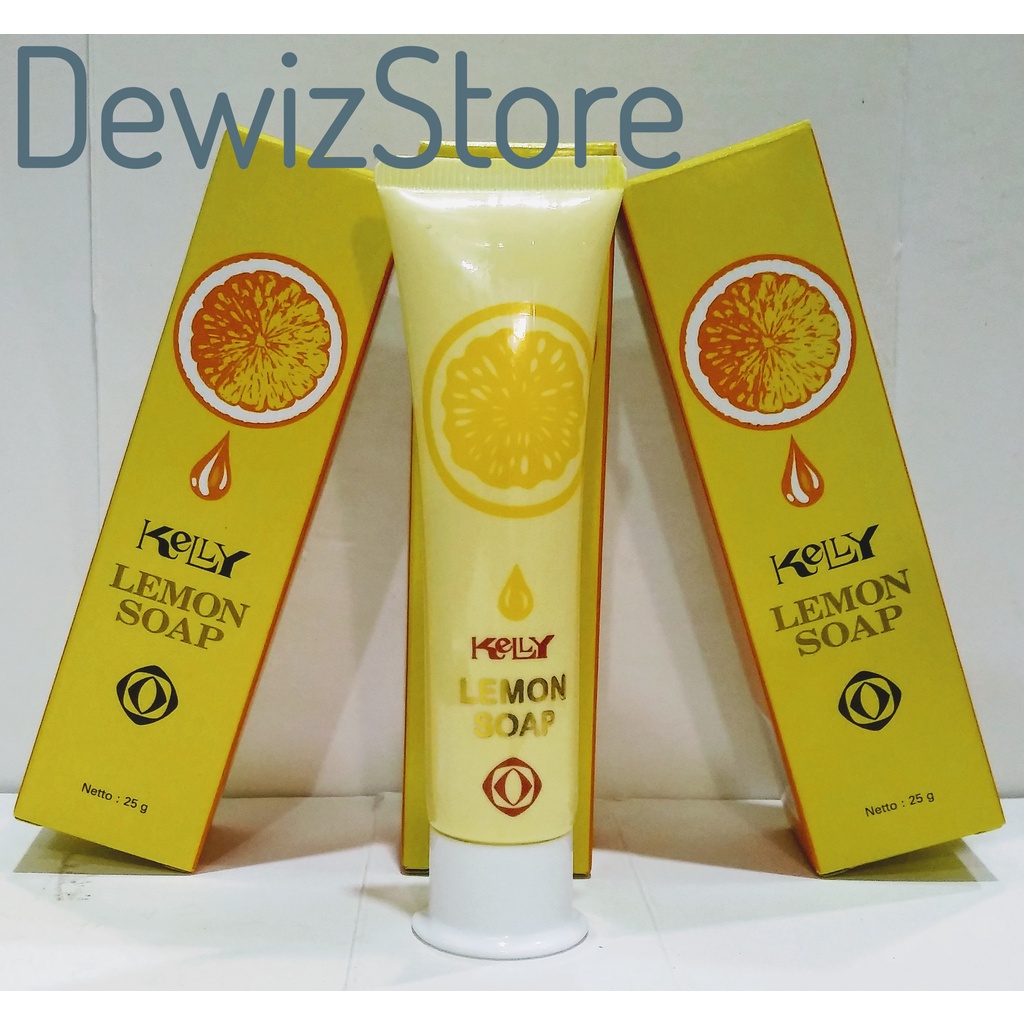 KELLY LEMON SOAP / CLEANSER WAJAH LEMON - 25GR