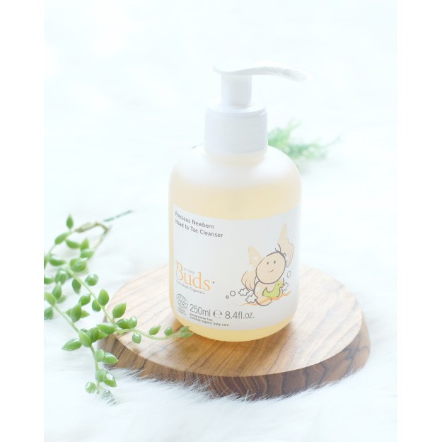 Buds Precious Newborn Head To Toe Cleanser - 250ml