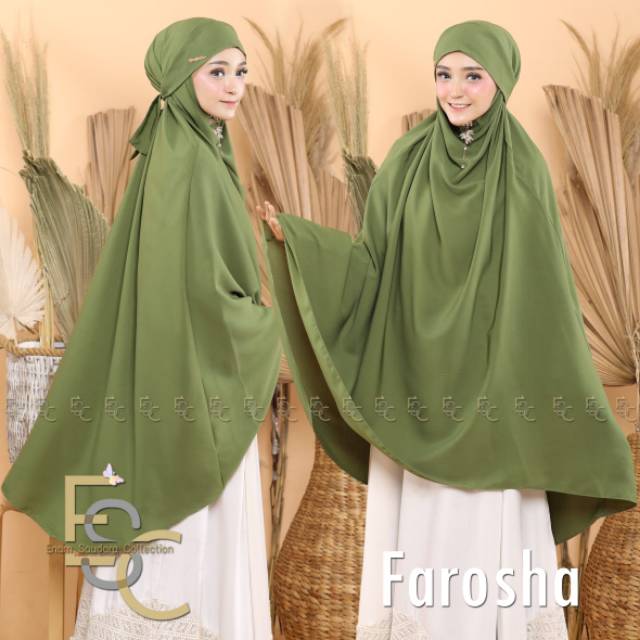 Khimar fharosa wolfish by 6 saudara hijab