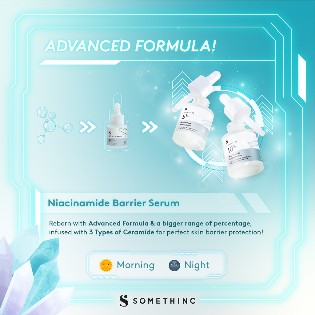 [PROMO SPESIAL] BPOM SOMETHINC 5% NIACINAMIDE BARRIER SERUM WAJAH SENSITIF 20ml 40ml 100% ORIGINAL