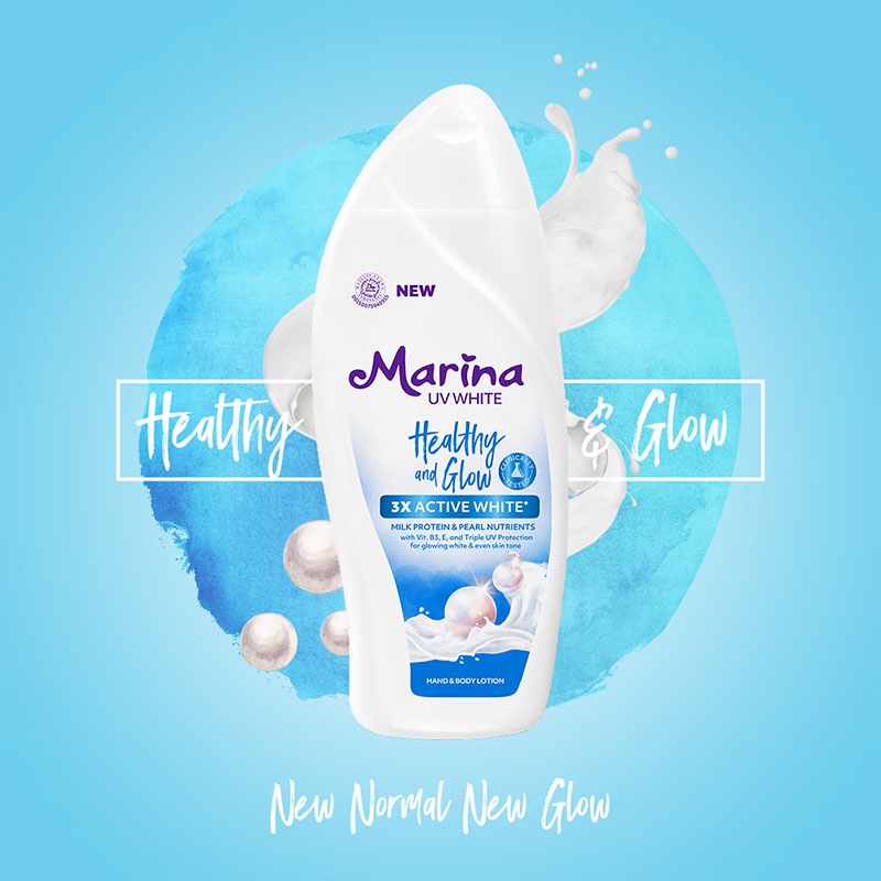 Marina Uv Healthy &amp; Glow Body Lotion 460ml