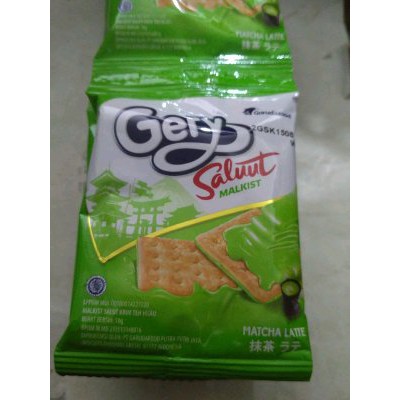 

Jual Gery saluut malkist matcha latte renceng terlaris