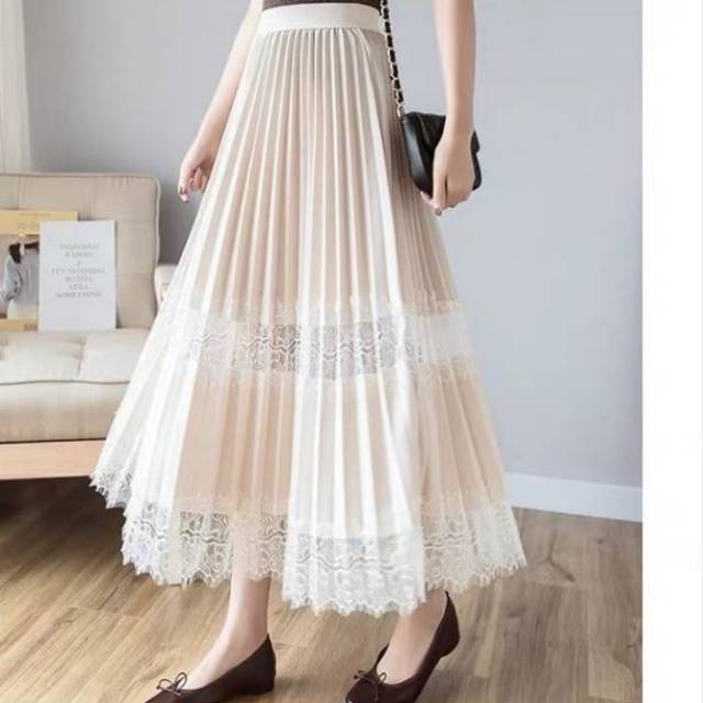 ROK PLISKET IMPORT PREMIUM BANGKOK ROK PLISKET BANGKOK ROM PLEATS