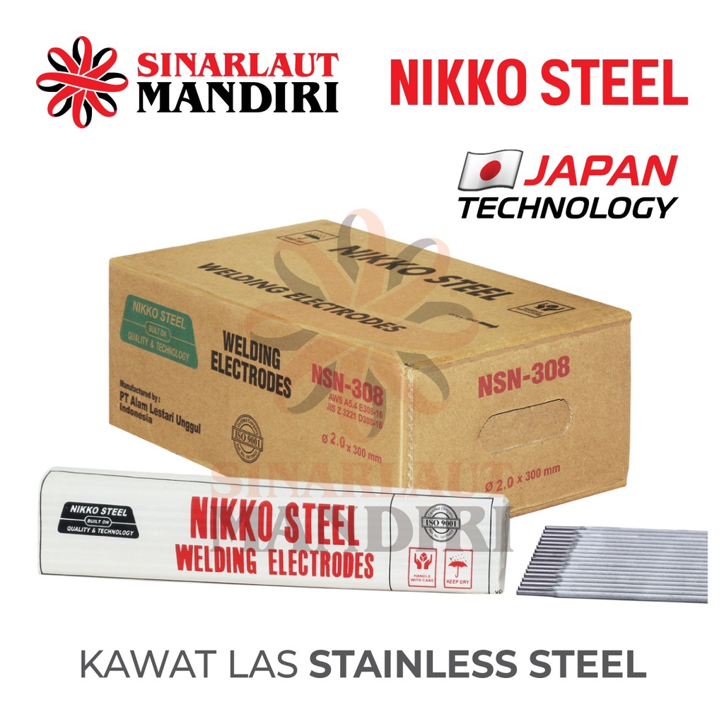 Kawat Las Stainless Steel Nikko / Kawat Las Nikko Steel NSN 308 2.0MM