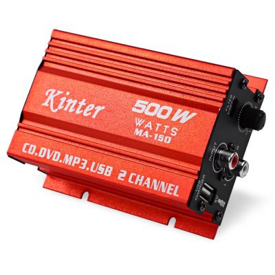 Import Terbaru Kinter MA - 150 Mini 20W x 2 5V Hi-Fi Stereo Amplifier Booster DVD MP3 Speaker for
