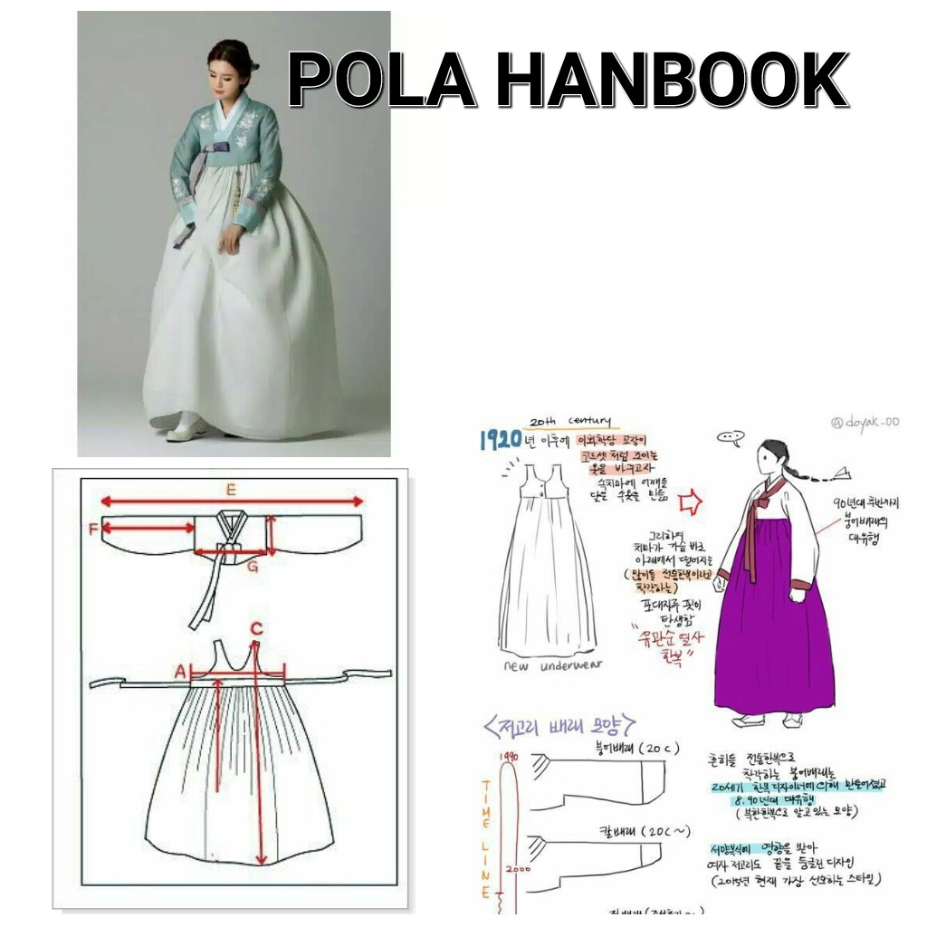  Pola  Instan Pola  Siap Pake Hanbok 1 Size Shopee Indonesia