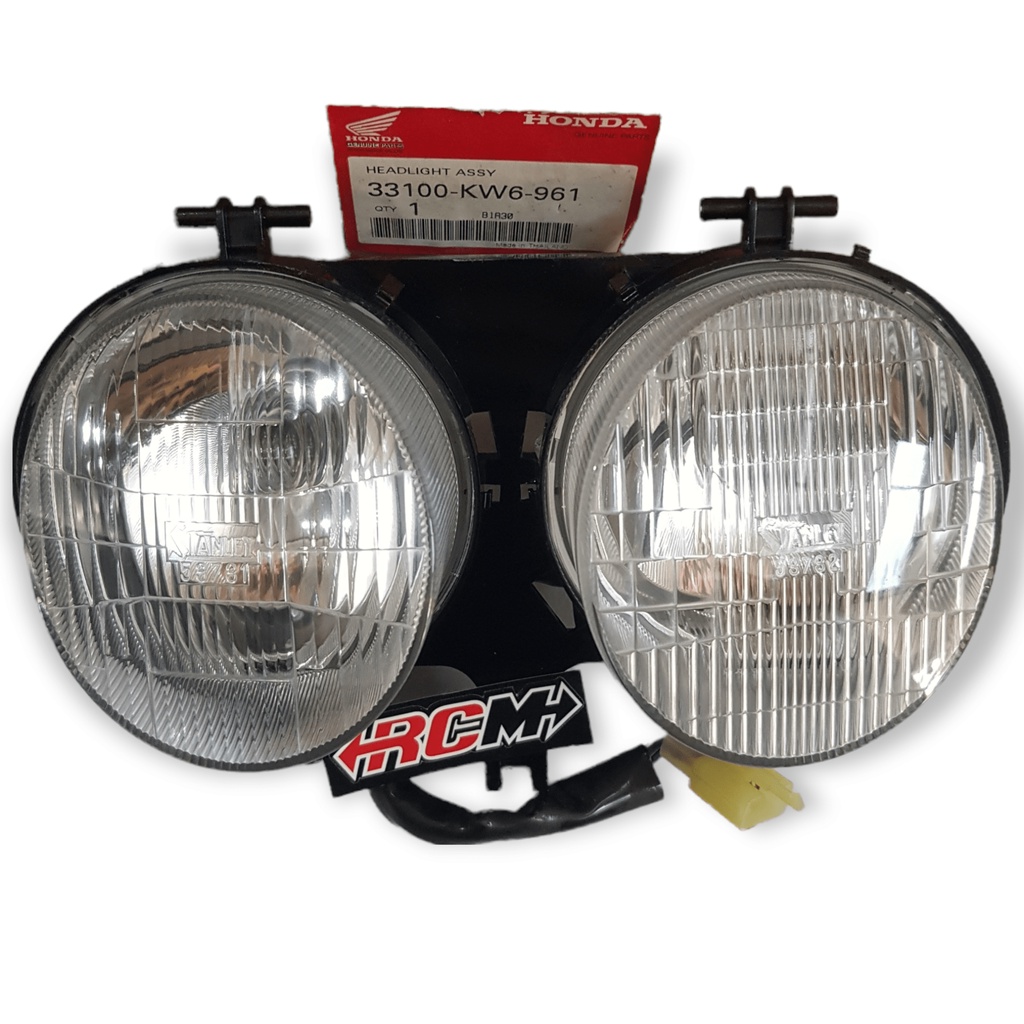 33100-KW6-961 KW6 HEADLIGHT HEADLAMP REFLECTOR REFLEKTOR LAMPU DEPAN UTAMA NSR 150 NSR150 2T 2 T TAK 2TAK ORI ORIGINAL HONDA AHM HGP ASLI