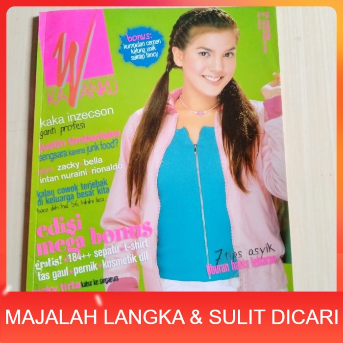 Majalah KAWANKU No.22 Nov 2003 ALICE NORIN Langka