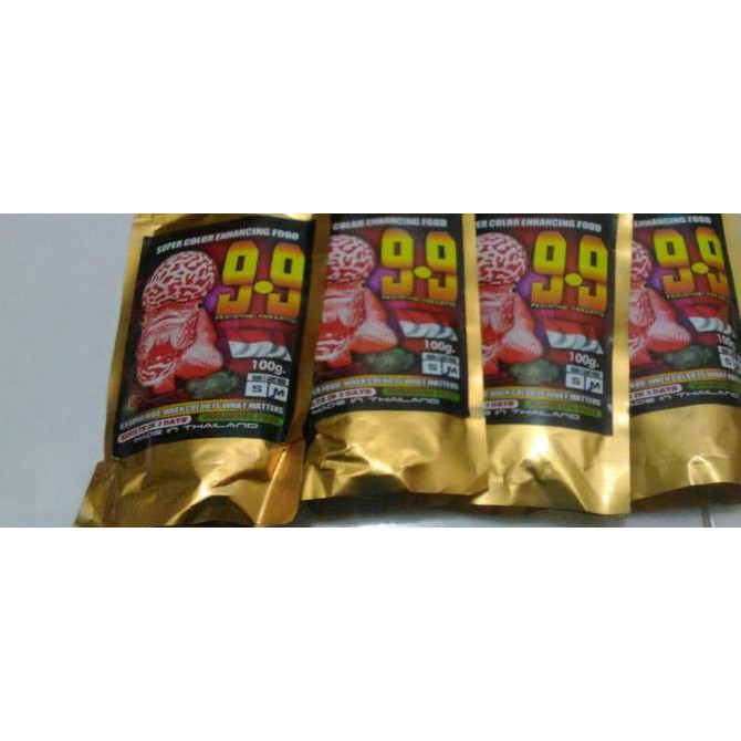 JUAL Pelet ikan louhan 99 nine point nine originally from Thailand