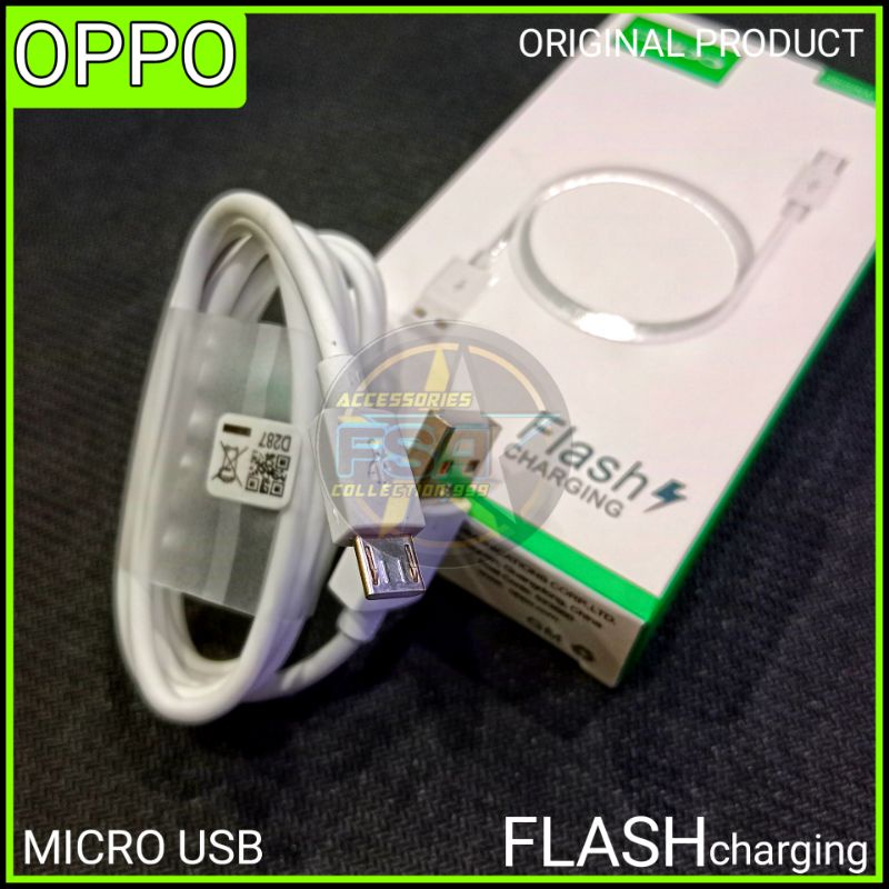 Kabel data oppo ori micro 2A OPPO F1 F1s A71 A83 A37 A39 A3S A5S A1K F3 F5 F7 F9 A15 A15S