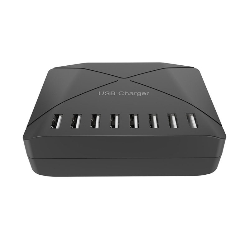 Zzz Hub Charging Station 8 Port USB 5A 2.4A Fast Charging Untuk Handphone